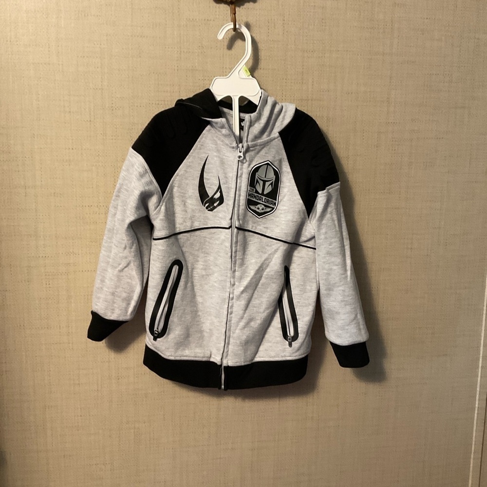 Star Wars Black and Gray Kids Hoodie